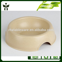 natual color pet bowl biodegradable pet feeding bowl